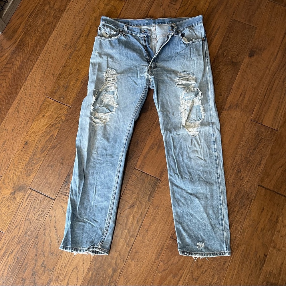 Men’s Levi 505 - Patched